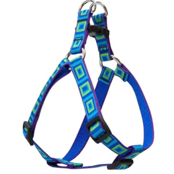 NEW LupinePet Originals 3/4" Sea Glass 12-20" Adjustable Roman Dog Harness - Picture 2 of 8